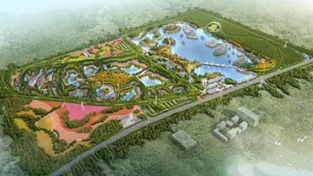 周口中心城區(qū)首個高標準濕地公園開建！這一組效果圖震撼你了嗎？