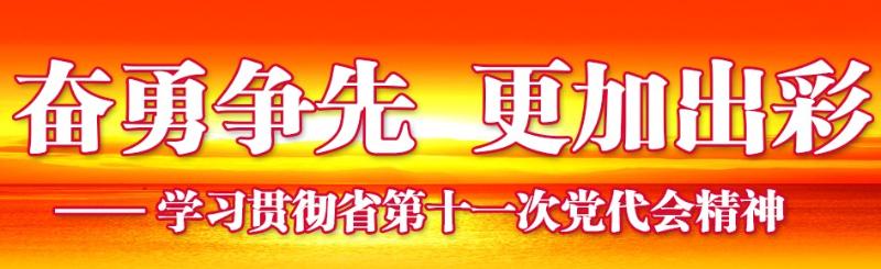 奮勇?tīng)?zhēng)先，更加出彩——學(xué)習(xí)貫徹省第十一次黨代會(huì)精神